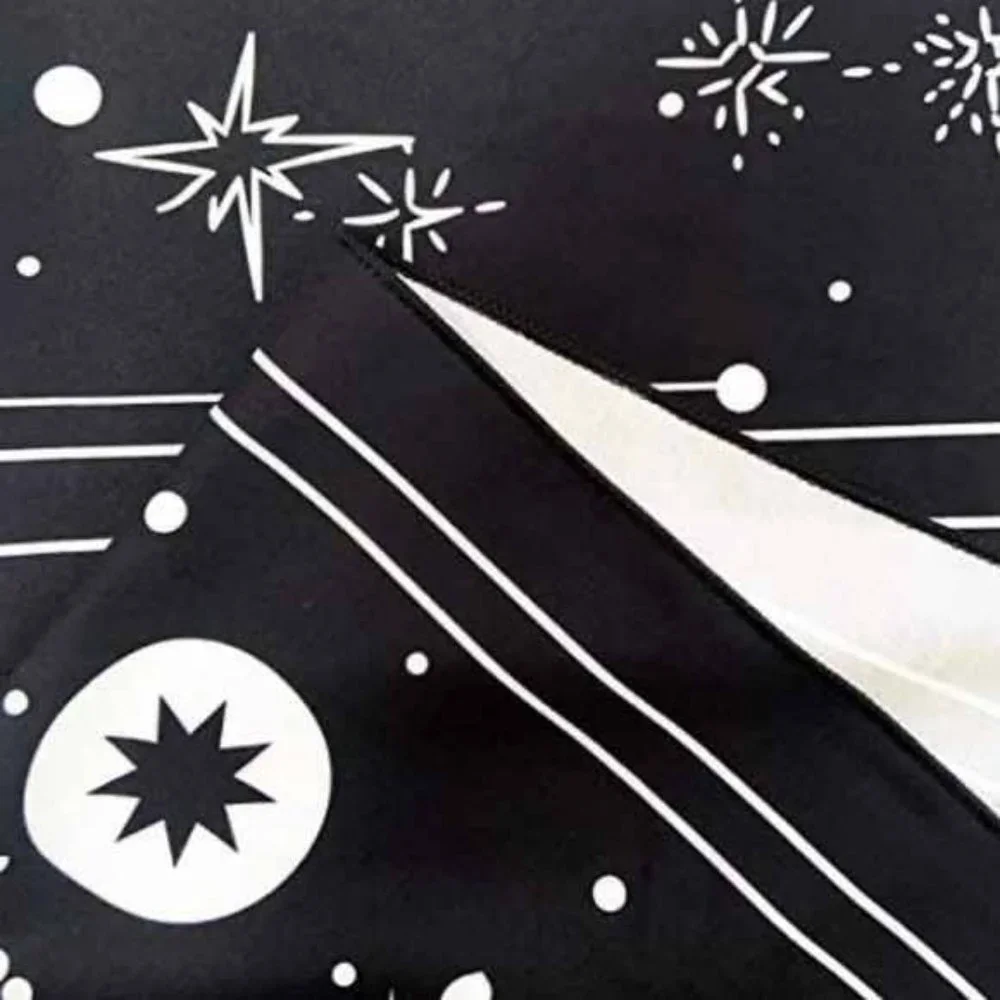 Sun Moon Tapestry Black and White Wall Tapestry